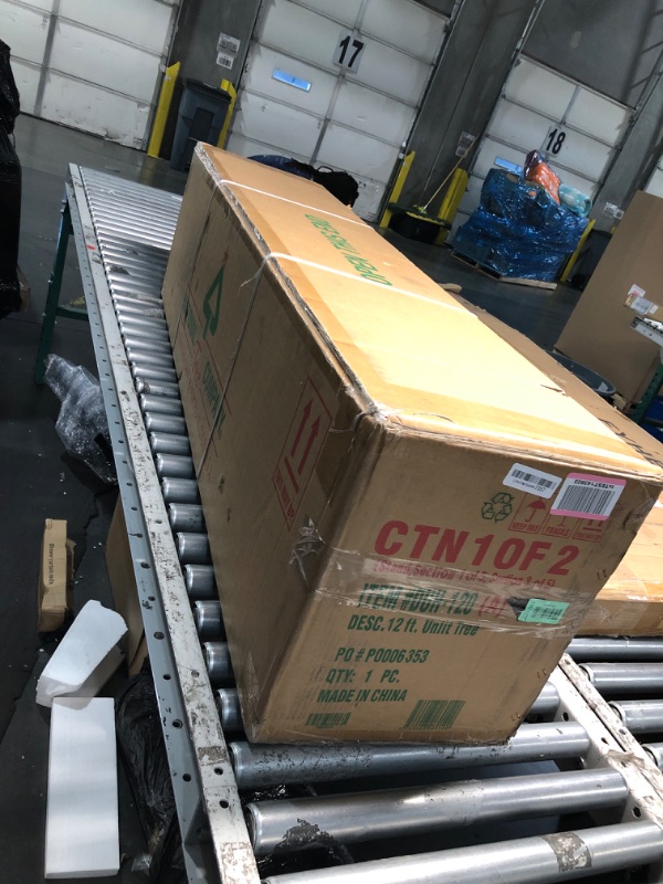 Photo 1 of ***PARTIAL SET 1 OF 2****National Tree Company 12 ft Unlit Dunhill Fir Artificial Full Christmas Tree, 7,794 Tips, Includes Stand, Green