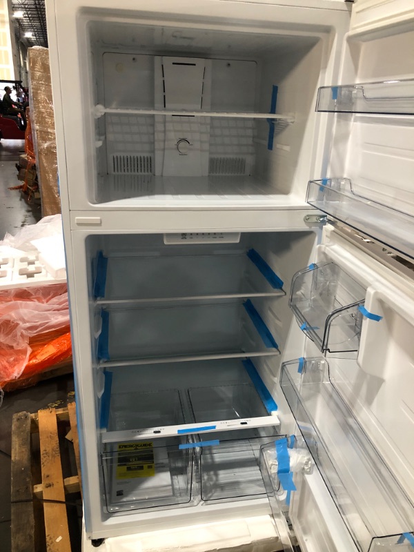 Photo 1 of ****BRAND NEW UNBOXED FOR INSPECTION*****Kenmore 46-62312 30" Top Mount Refrigerator with Freezer - Adjustable Shelving, Humidity-Controlled Crispers, Optional Ice Maker, LED Lighting, ENERGY STAR Certified, 18.2 cu. ft. Capacity - White