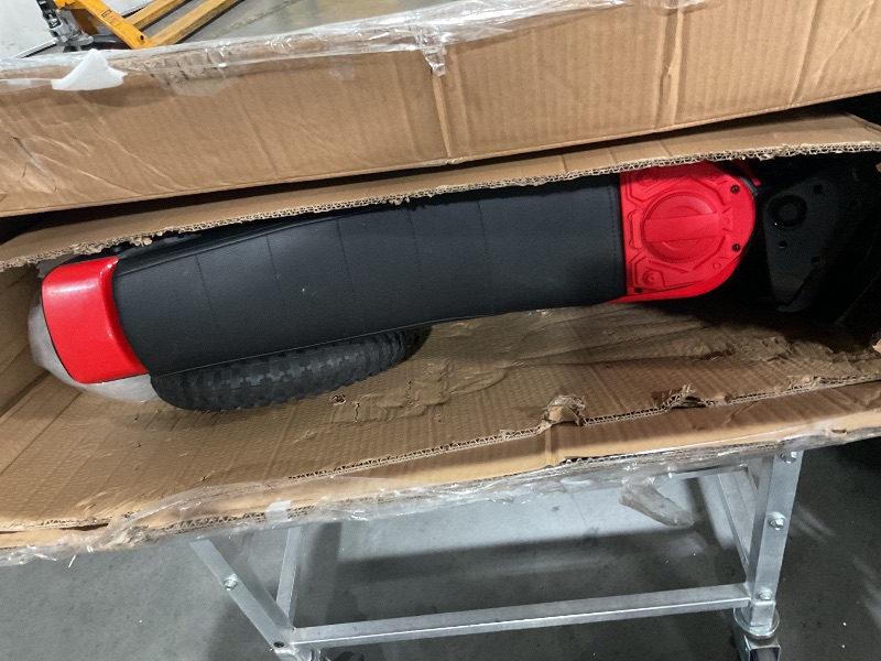 Photo 5 of ***STOCK PHOTO REFERENCE ONLY*** Garvee Ride - T Series: 24V-10A 350W Ride On Electric Dirt Bike For Kids Ages 13+, 14.29MPH, 3-Speed - Red-7