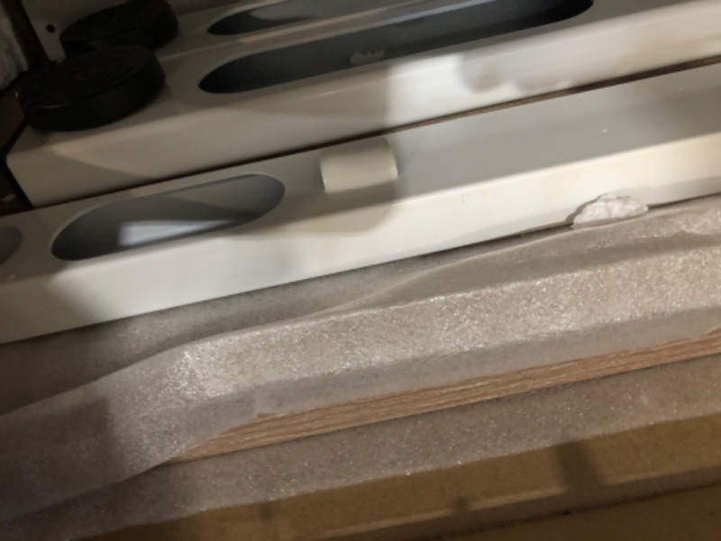 Photo 1 of SHW 48-Inch Electric Height Adjustable Standing Desk with Drawer, Memory Preset and Cable Management Tray, Maple