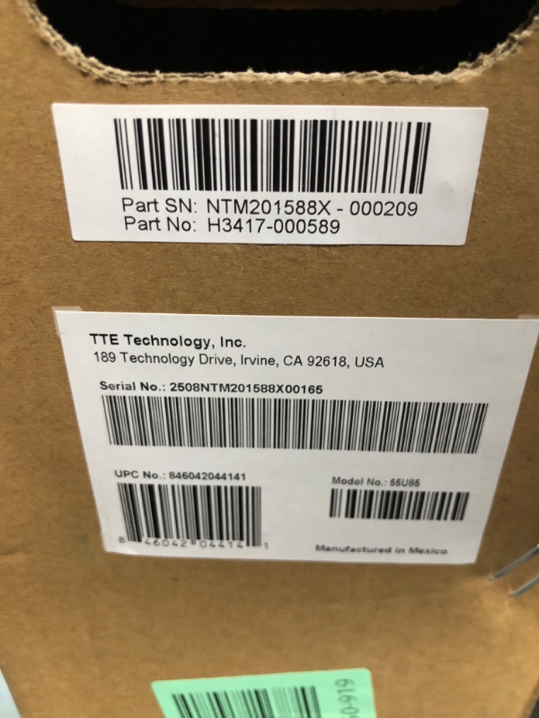 Photo 1 of ***FACTORY SEALED*** iFFALCON 55-Inch Class U85 Series QD-Mini LED 4K UHD Google Smart TV - QLED, HDR 1000 nits, 6000:1 Contrast, 144Hz Game Mode Pro, 240Hz DLG, Dolby Vision IQ, Dolby Atmos, Slim Unibody (55U85, 2025)