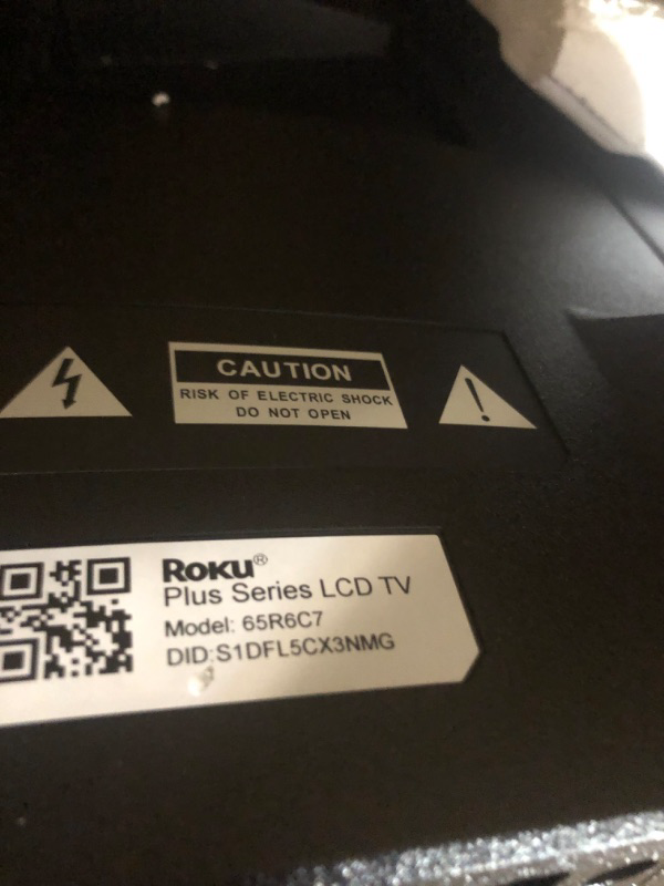 Photo 3 of Roku Smart TV 2025 – 65-Inch Plus Series, Mini-LED TV – RokuTV with Enhanced Voice Remote – Flat Screen 4K QLED Television with Dolby Vision & Wi-Fi for Streaming Live Local News, Sports