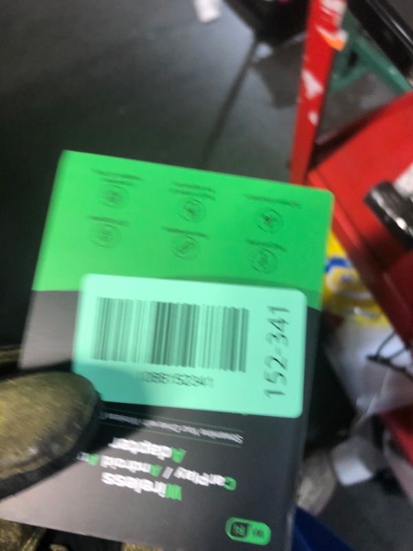 Photo 1 of ???? ???????? Wireless CarPlay Adapter for Apple iPhone iOS 10+,USB/USB C Mini Design for Convert Wired to Wireless Car Play Adapter,Plug and Play Stable No Latency from iPhone to Screen