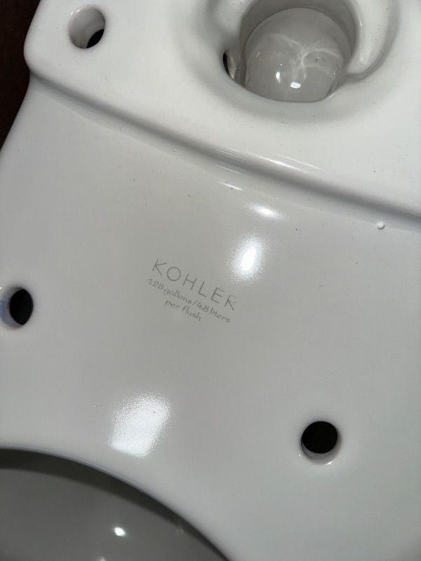 View 2 of ***STOCK PHOTO FOR REFERENCE ONLY*** BOWL ONLY KOHLER Kingston™ two-piece round-front 1.28 gpf Toilet 