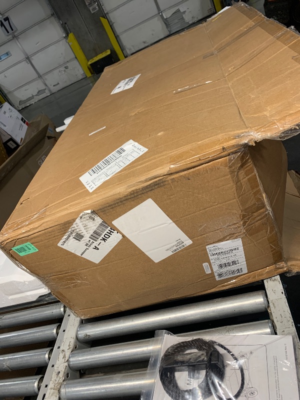 Photo 1 of ** item is missing some hardware and possibly parts** Brinly STS-42BHDK-A 42" Tow-Behind Lawn Sweeper with Dethatcher and Hamper Windscreen