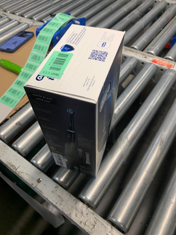 Photo 1 of ***FACTORY SEALED***Oral-B iO Deep Clean + Whiten Rechargeable Electric Toothbrush with Visible Pressure Sensor, 2 Minute Timer, 5 Cleaning Settings, 1 iO5 Limited, 3 Toothbrush Heads, Travel Case & Refill Holder, Black