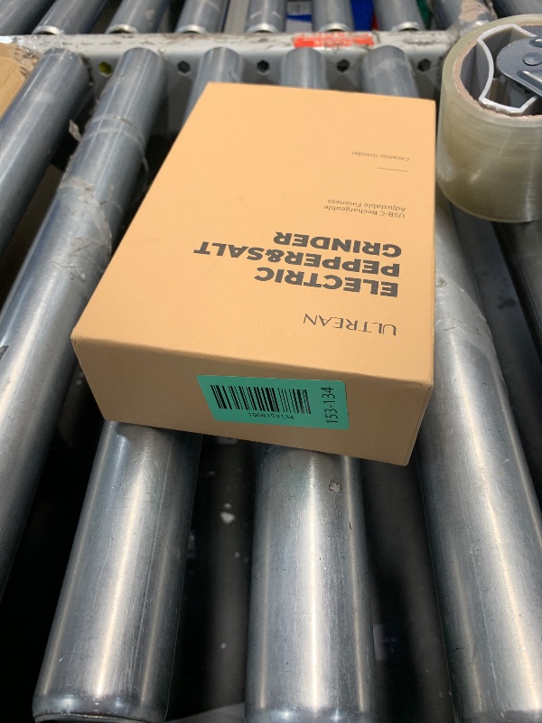 Photo 1 of ***ONE DOES NOT WORK***Ultrean Salt and Pepper Grinder Set, Rechargeable Salt and Pepper Shakers, 6 Adjustable Coarseness, LED Light, Kitchen Gadget & Housewarming Gift, Stainless Steel