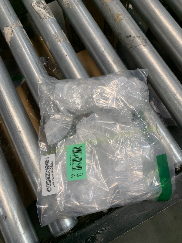 Photo 1 of LIQWEI 10 Pcs Backpack Rain Cover, Disposable Waterproof Cap, Elastic Covers Protector, Compact Raincoat Raincover for Outdoor Camping Hiking Cycling Travel Trikking Emergency (41L-50L)