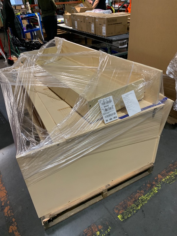 Photo 1 of Merax Queen Size Murphy Bed with Charging Station, Large Storage Drawer, Foldable Pull Out Murphy Chest Bed for Apartments, Bedrooms, Studio, No Spring Box Needed, Gold