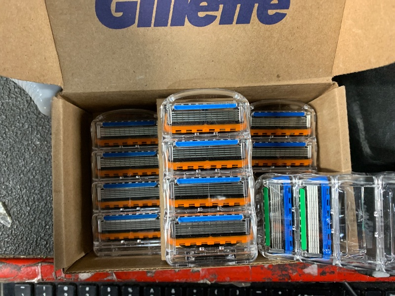 Photo 1 of ***PARTIAL SET - PRICE ADJUSTED***
Gillette Fusion5 Men's Razor Blade Refills, 10 Count + Fusion5 ProGlide Razor Blade Refills - 2 Count, Holiday Gifts for Men