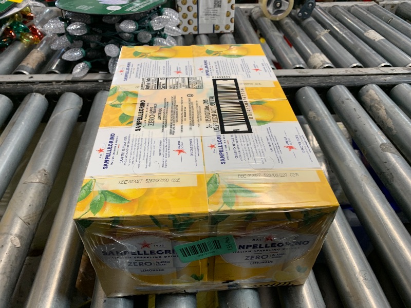 View 2 of ****EXP DATE 01.20.27****
Sanpellegrino Zero Grams Added Sugar Italian Sparkling Drinks Lemonade, Sparkling Lemon Beverage, 24 Pack of 11.15 Fl Oz Cans