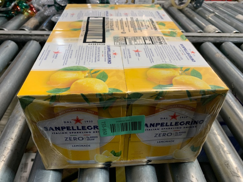 View 2 of ****EXP DATE 01.20.27****
Sanpellegrino Zero Grams Added Sugar Italian Sparkling Drinks Lemonade, Sparkling Lemon Beverage, 24 Pack of 11.15 Fl Oz Cans