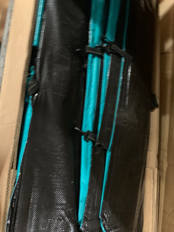 Photo 1 of ****PARTIAL SET 1 OF 2**** SKYWALKER TRAMPOLINES 9 x 15 FT Rectangle Trampoline With Safety Enclosure Net, Outdoor, ASTM Approved, Recreational for Kids