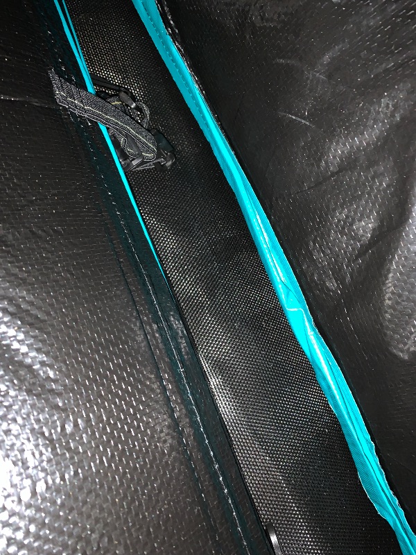 Photo 1 of ****PARTIAL SET 1 OF 2**** SKYWALKER TRAMPOLINES 9 x 15 FT Rectangle Trampoline With Safety Enclosure Net, Outdoor, ASTM Approved, Recreational for Kids