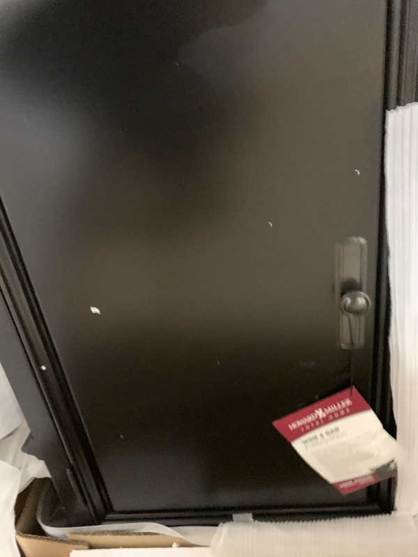 Photo 1 of ****Factory sealed/Open for inspection***Howard Miller Tivon Wine-cabinets II - Wood Stemware Rack 16 Bottle Wine Storage Black Finished | Ice Bucket Bar Cabinets for Home & Storage with Locking Doors Portable Bar Table for Events. ***TRUCK/TRAILER PICKUP