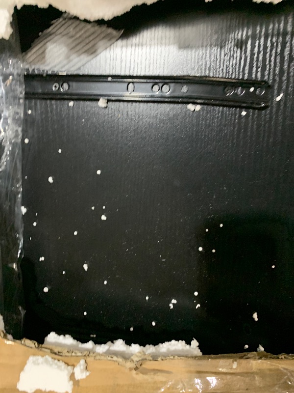 Photo 1 of ****STOCK PHOTO FOR REFERENCE ONLY***TVU Bakers Rack with Power Outlet and LED Light, Microwave Stand with Storage Cabinet, Coffee Bar Cabinet Station with 6 Hooks for Kitchen, Dining Room, Living Room, Coffee Bar, Rustic Brown,Black