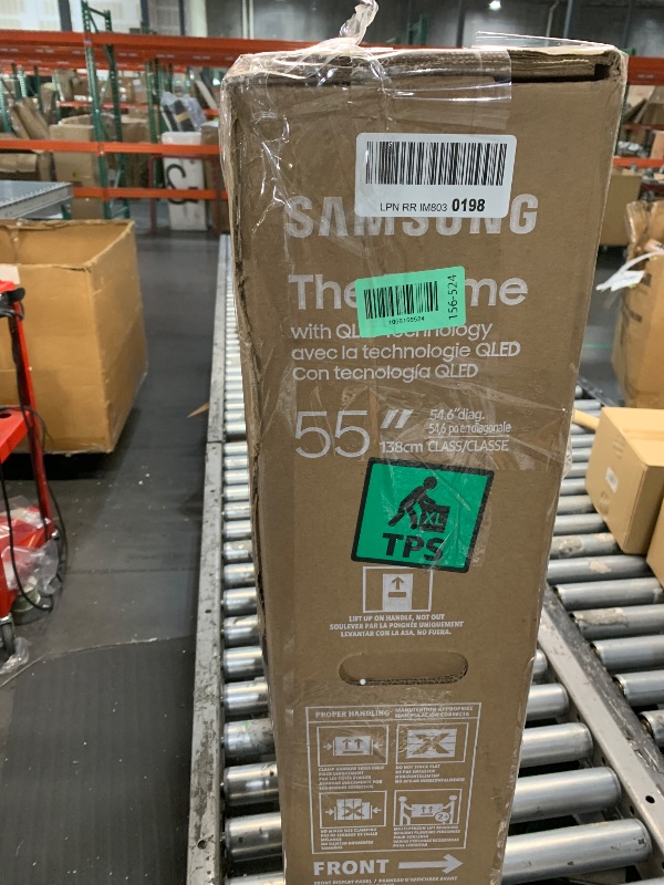 Photo 1 of  We N C Samsung 55-Inch Class The Frame LS03F 4K QLED Smart TV (2025 Model) Slim Fit Wall Mount, Modern Frame Design, NQ4 AI Gen2 Processor, Art Mode, Artful Picture Quality, Samsung Vision AI, Alexa Built-in