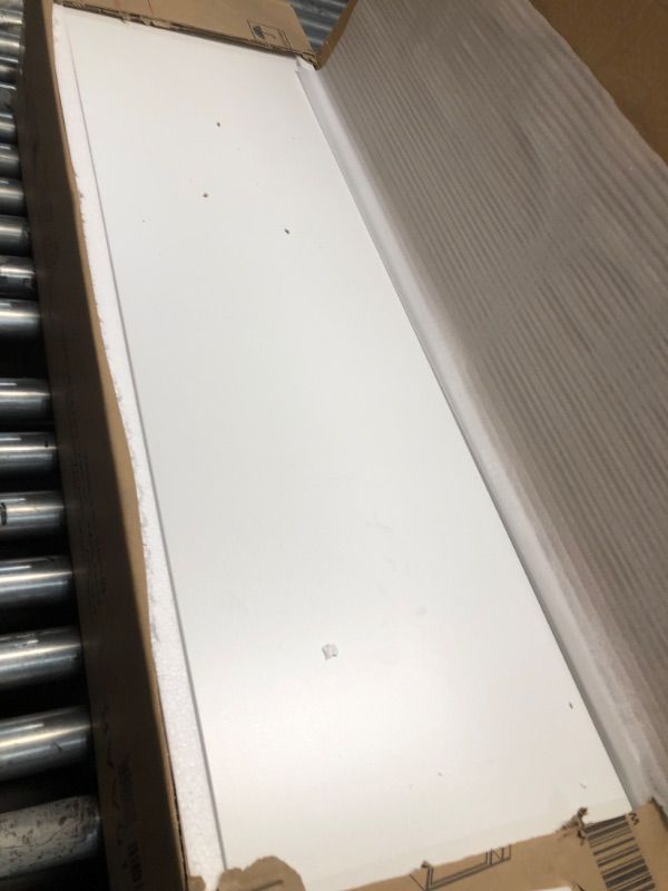 Photo 1 of ***OPENED FOR INSPECTION****SPOFLYINN Modern Shoe Cabinet with Drawer Adjustable Shelves for Narrow Closet Entryway Living Room (47.2”W X11.8”D x 39.4H) White One Size