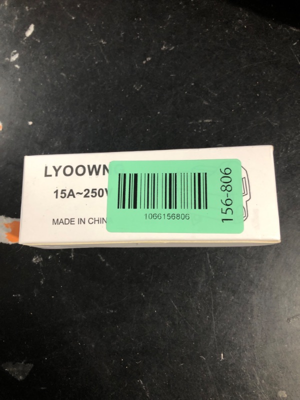 Photo 1 of (3 Pack) 3-Prong to 2-Prong Adapter Polarized Grounding Converter 3 Pin to 2 Pin Power for Wall Outlets Plugs, Gray
