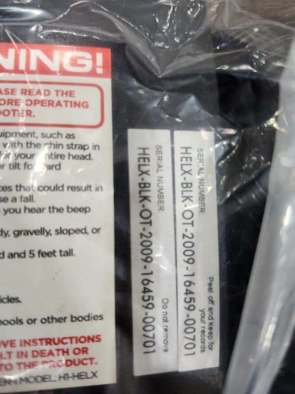 Photo 1 of *Parts only* Hover-1 My First Self Balancing Scooter for Kids with 5 mph Max Speed, Dual 150W Motors, 6.3” Tires, 3 Miles Max Range, and LED Headlights