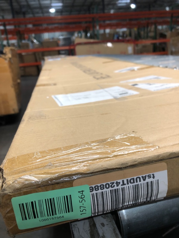 Photo 1 of ***OPENED FOR INSPECTION**6 ft. Tall Brown Temporary Cardboard Folding Screen - 4 Panel