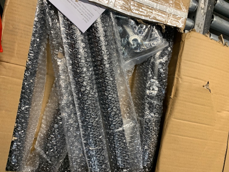 Photo 3 of VEVOR Extendable Steel Truck Ladder Rack - 800 lbs Capacity, 46-71 inch, Non-Drilling for Kayak, Surfboard, Lumber, Ladder