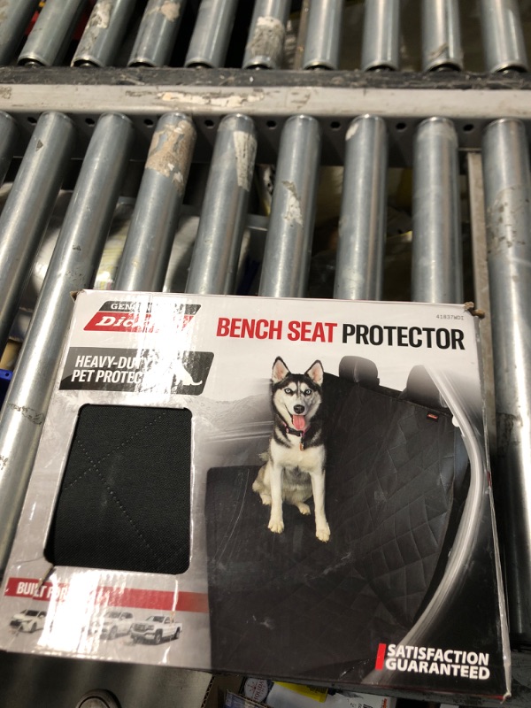 Photo 1 of ***STOCK PHOTO REFRENCE ONLY****Genuine Dickies Universal Car Bench Seat Pet Protector Heavy-Duty Cloth Black