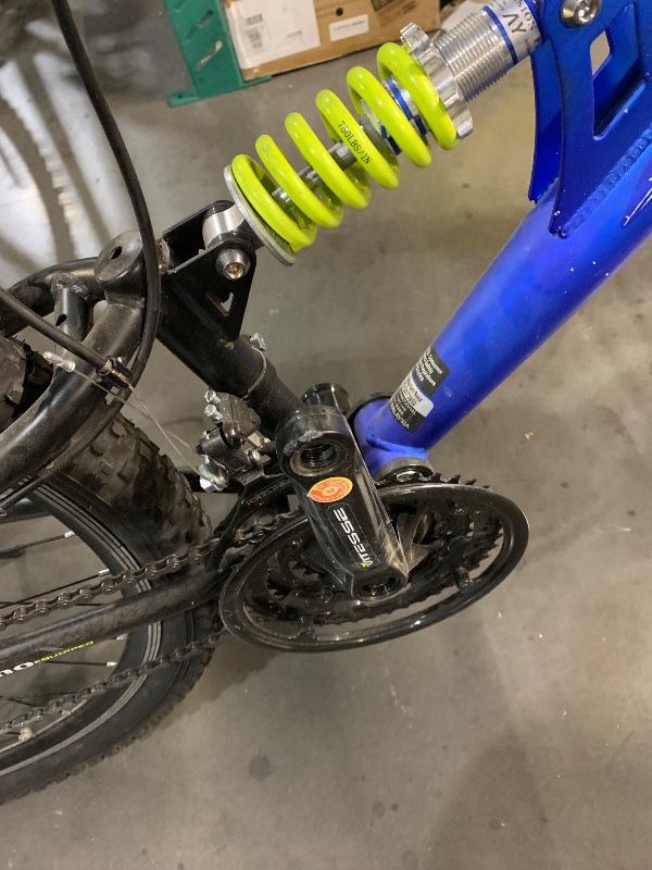 Photo 1 of ***DAMAGED - SEE NOTES/PICTURES******MISSING PARTS***Kent Flexor Mountain Bike - Blue