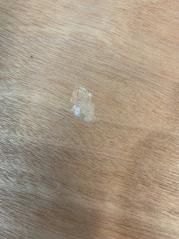 Photo 1 of ***DAMAGED - SEE NOTES/PICTURES***Flash Furniture Gael 6' Wood Folding Training and Event Table, Rectangular Folding Training Table with Smooth Clear Coated Finished Top, Natural