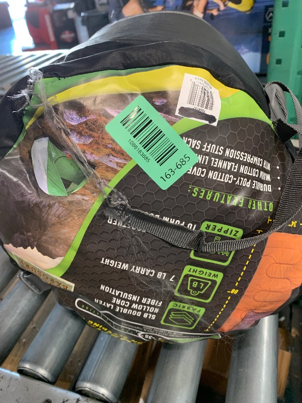 Photo 1 of ***DAMAGED - SEE NOTES/PICTURES***Rugged Exposure Woodsman +25° Sleeping Bag