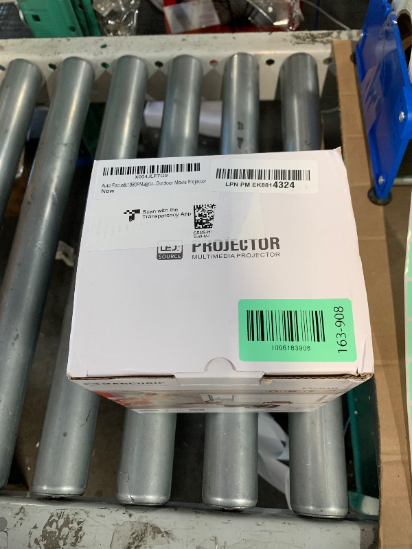 Photo 1 of ?Auto Focus&1080P?Magcubic Mini Smart Projector with 4K Support, Portable Projector with Wifi and Bluetooth, 5W Speaker, Built in Apps, Voice Control, Outdoor Movie Projector