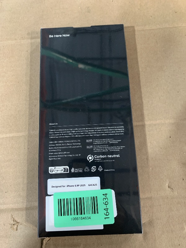 Photo 1 of ***FACTORY SEALED*** TORRAS for iPhone 17 Pro Max Screen Protector [12Ft Military-Grade Shatterproof] [9H+ Aerospace Tempered Glass] Anti-Scratch Full Coverage Fit Screen Protector 17 ProMax 6.9" 2-Pack