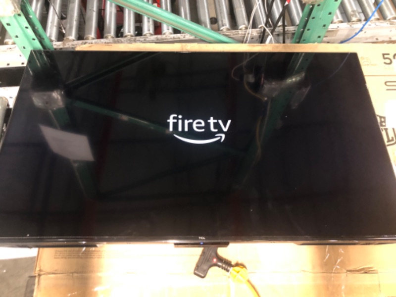 Photo 1 of ***TESTED FOR POWER ONLY***TCL 50-Inch Class S5 UHD 4K LED Smart TV with Fire TV (50S551F, 2024 Model), Dolby Vision, HDR PRO+, Dolby Atmos, Alexa Built-in with Voice Remote, Apple AirPlay 2 Compatibility, Streaming Television