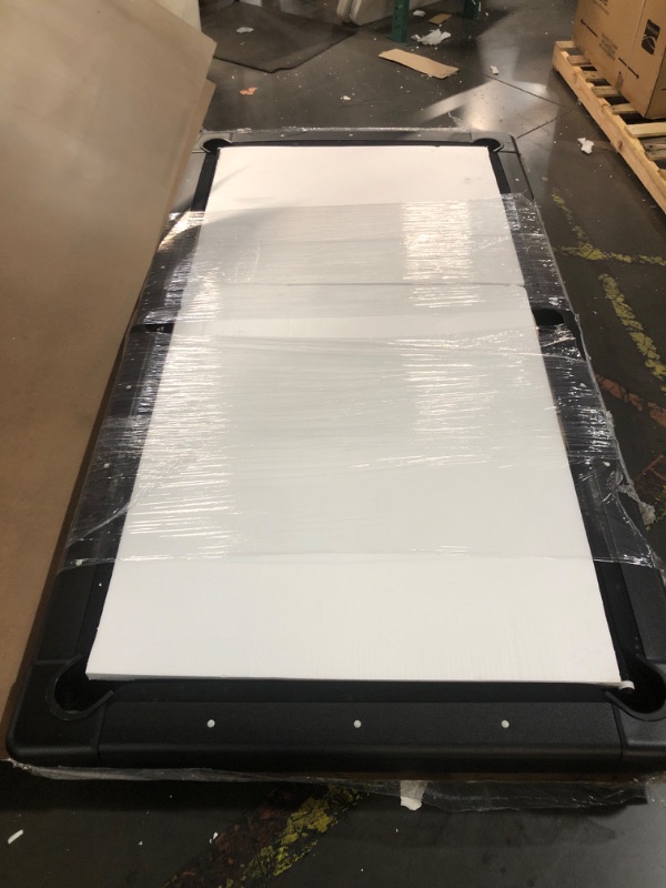 Photo 1 of GoSports Full Size 8 ft x 4.2 ft Billiards Game Table - Foldable Design, Includes Full Set of Pool Balls, 2 Cue Sticks, Chalk, and Felt Brush - Black