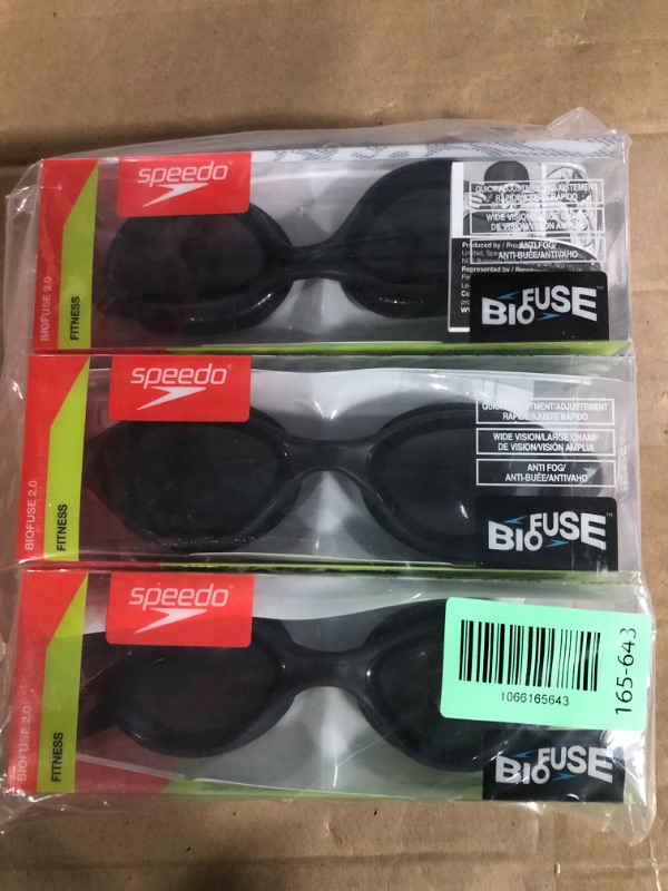 Photo 1 of (3 PAIRS) Speedo Biofuse 2.0 Goggle - 2025