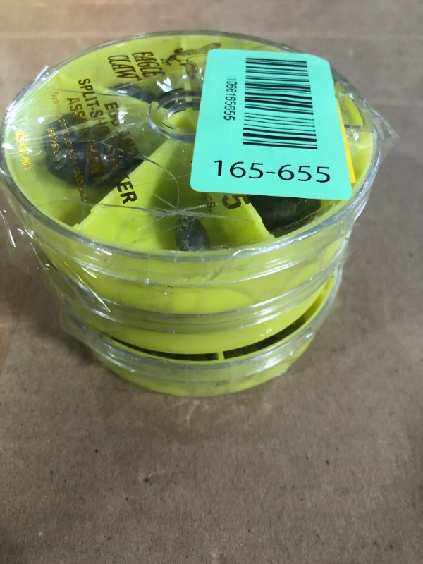 Photo 1 of ***3 PACKS***Eagle Claw Egg Sinker and Split-shot Assortment 55pc 02180H-003