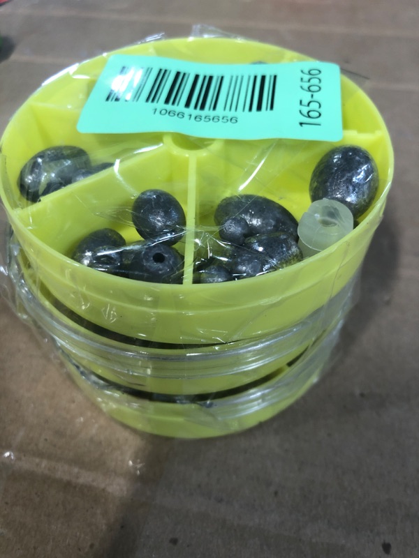 Photo 1 of ***3 PACKS***Eagle Claw Egg Sinker and Split-shot Assortment 55pc 02180H-003