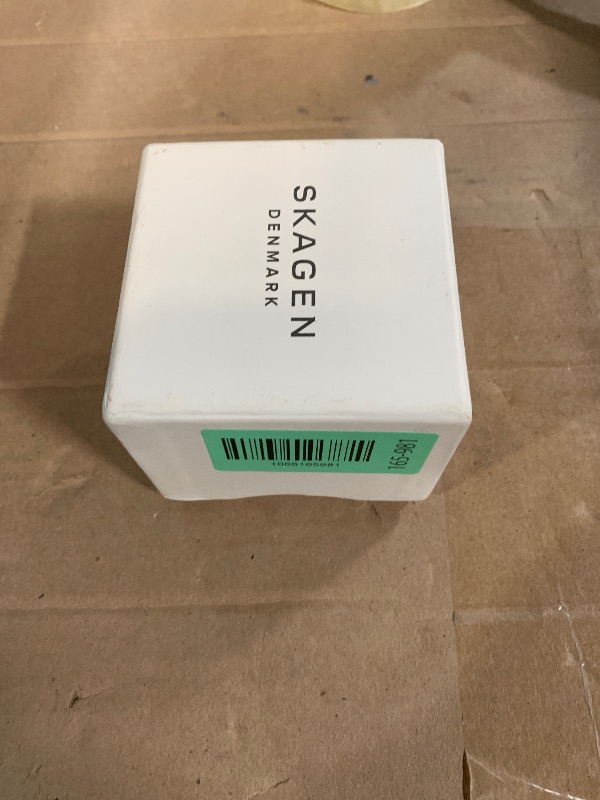 Photo 1 of ******HEAVILY USED*****Skagen Men's Signatur Three-Hand Black Stainless Steel Bracelet Watch (Model: SKW6914)