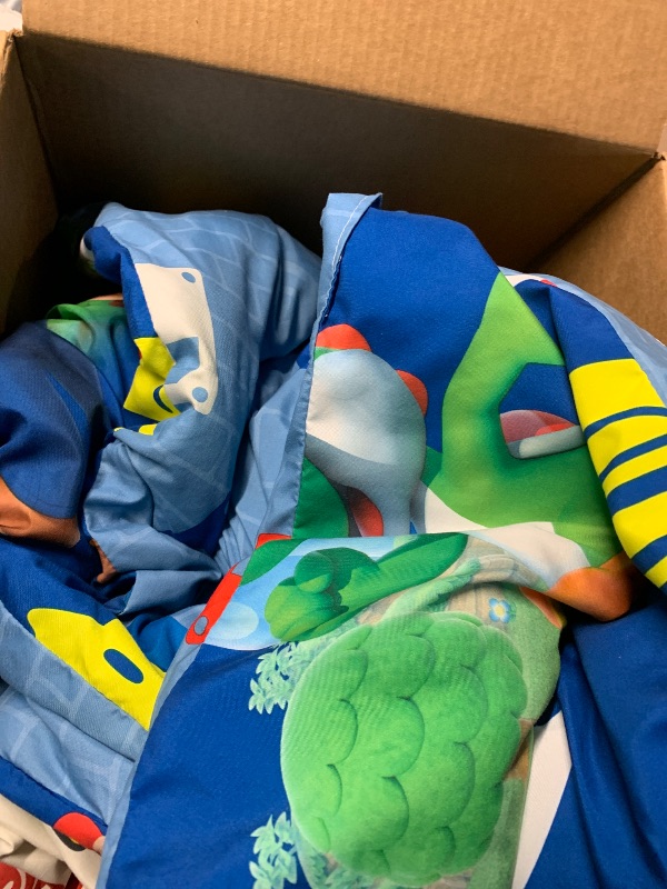 Photo 1 of (unknown if complete) Franco Kids Bedding Super Soft Comforter and Sheet Set with Sham, 5 Piece Twin Size, Mario