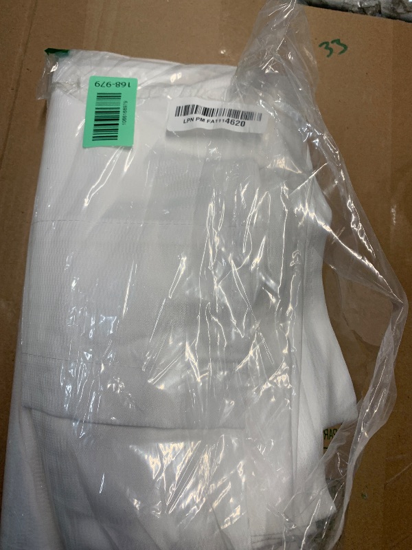 Photo 1 of HOMEIDEAS Non See Through Privacy Sheer Curtains, Elegant Lightweight Semi Light Filtering Solid Color Long Window Drapes for Bedroom, Living Room, White, 52 x 84 Inches Long, 2 Panels Set