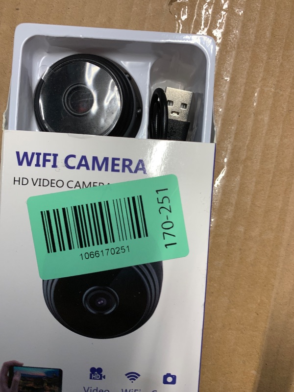 Photo 2 of Only 0.9 inch! Hidden Camera with Audio/Video. Mini Small Camera. Spy Hidden Cameras for Home Indoor Use. Spy Cam with Night Vision and Motion Detection Baby Monitor Small Mini Wireless Outdoor H60