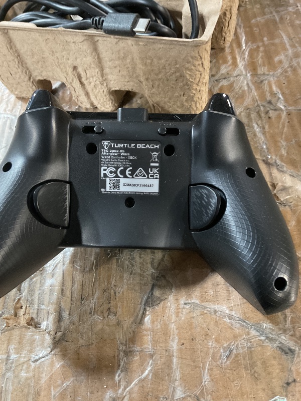 Photo 1 of Turtle Beach Afterglow Wave Wired RGB Gaming Controller - Licensed for Xbox Series X|S, Xbox One & Windows PCs - Mappable Buttons, Hall-Effect Hair Triggers, Companion App - Black