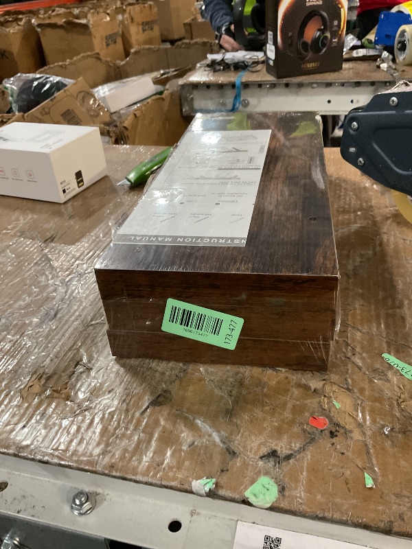 Photo 1 of ** factory sealed **
BAYKA Floating Shelves Bathroom for Wall – Shelf Over Toilet Farmhouse Rustic Wood for Bedroom, Kitchen, or Living Room Decor Organization, Christmas Decor Shelves – Rustic Brown, Set of 3