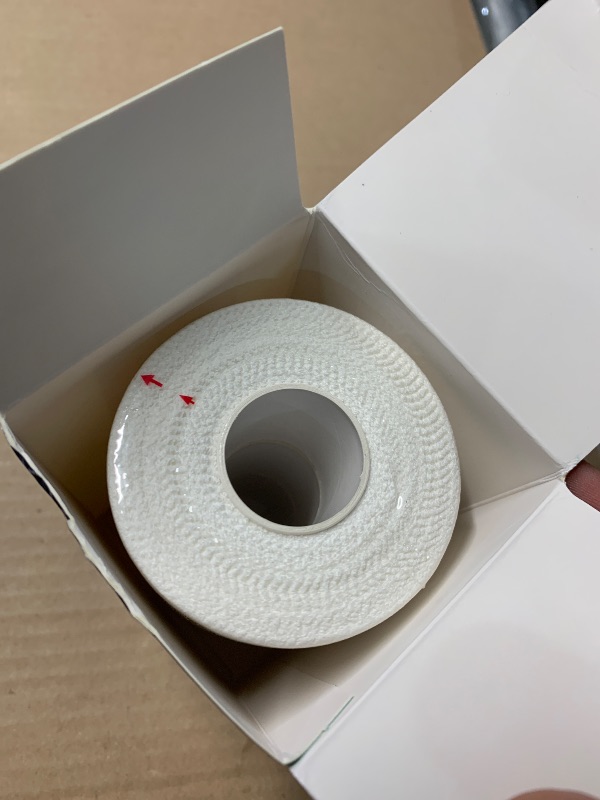 Photo 1 of (3 Pack) White Athletic Sports Tape, Very Strong Easy Tear No Sticky Residue Tape for Athlete & Sport Trainers & First Aid Injury Wrap,Suitable for Bats,Tennis,Gymnastics & Boxing?1.5in X 35ft?