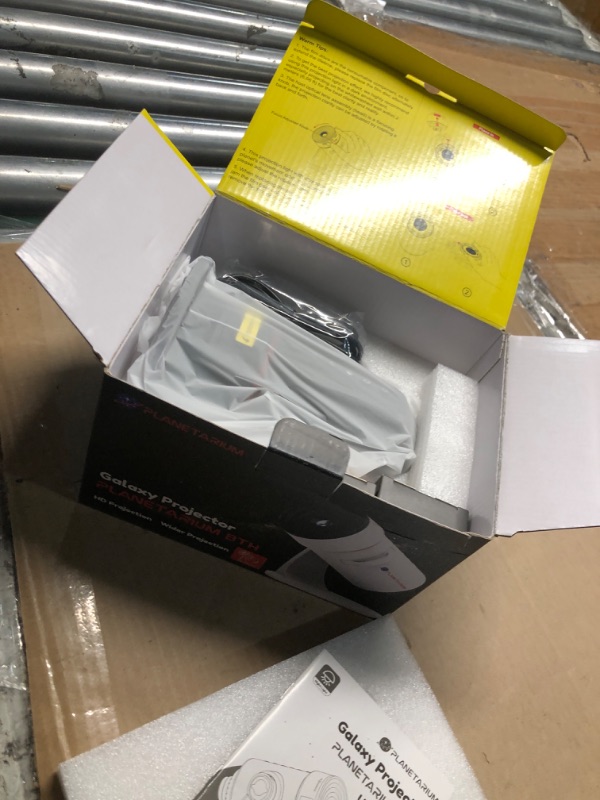 Photo 1 of [2025 Upgraded] Galaxy Projector, HD Brighter Wider Projection Planetarium Star Projector with 7-Color Night Light Realistic Starry Sky Space Solar System Moon Nebula for Bedroom Ceiling Room Decor