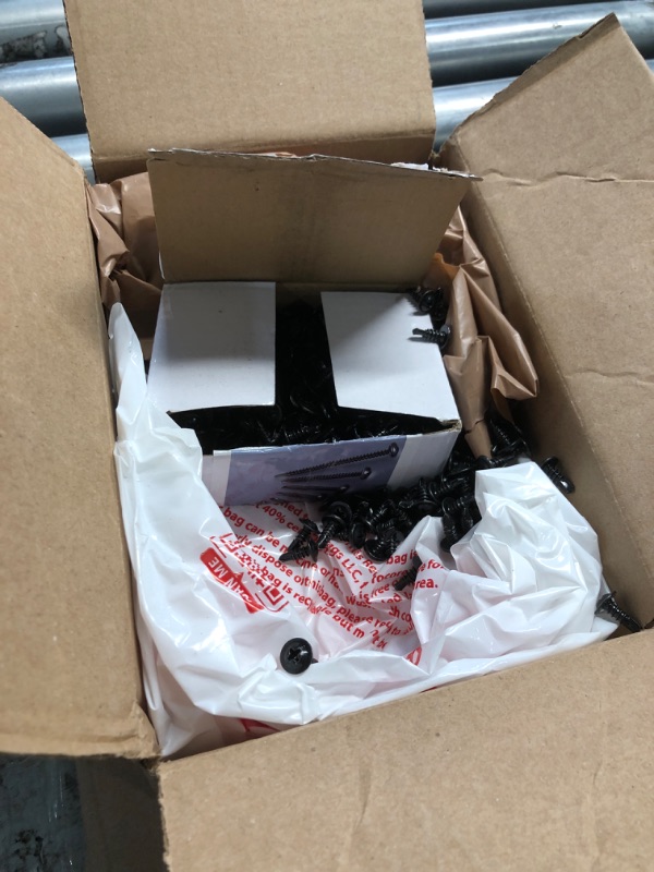 Photo 1 of (350 pcs) Wensilon #10×1/2” for Sheet Metal Self-Tapping Screws 410 Black Stainless Steel Truss Head High-Strength Quick Tapping