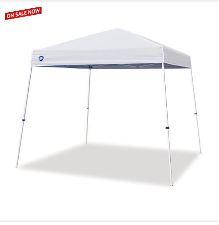 Photo 1 of (2 broken poles) (sold for parts) Z-Shade Odyssey 10' x 10' Slant Leg Instant Canopy