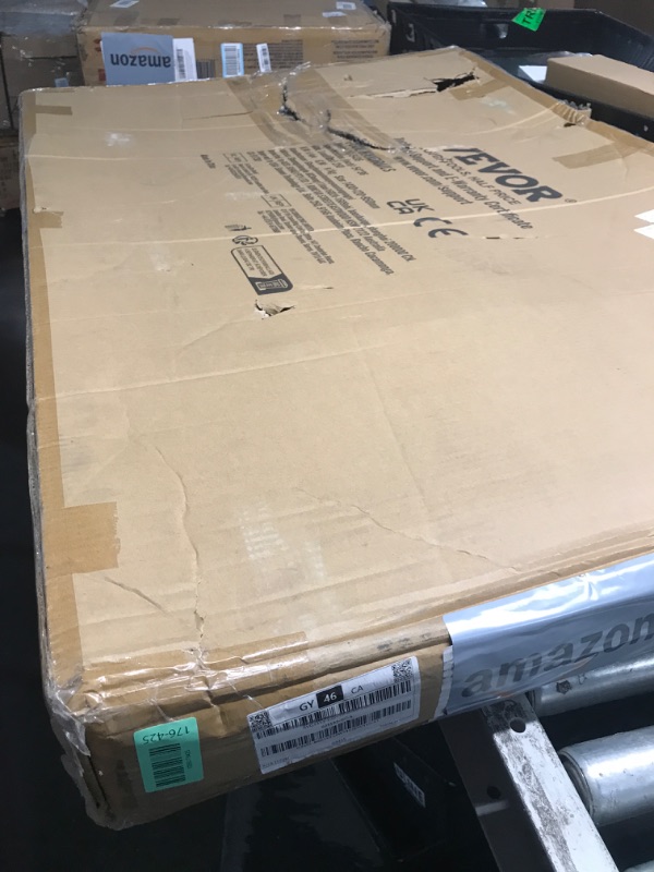 Photo 1 of ***FACTORY SEALED*** VEVOR Pool Rail 54x36 Pool Railing 304 Stainless Steel 250LBS Load Capacity Silver Rustproof Pool Handrail Humanized Swimming Pool Handrail with Blue Grip Cover & M8 Drill Bit & Self-Taping Screws