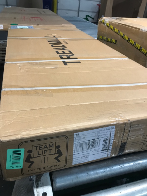 Photo 1 of ***FACTORY SEALED*** NXSCI Walking Pad with Handle Bar, 2.5 HP Walking Pad Treadmill, 2 in 1 Foldable Treadmills for Home Office, Compact Treadmills for Walking and Jogging, with Remote Control & LED Display