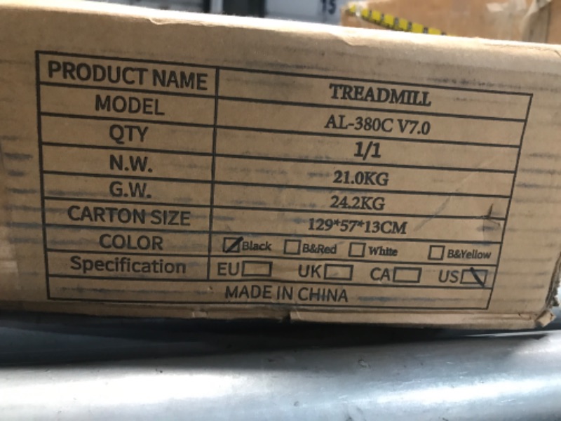 Photo 1 of ***FACTORY SEALED*** NXSCI Walking Pad with Handle Bar, 2.5 HP Walking Pad Treadmill, 2 in 1 Foldable Treadmills for Home Office, Compact Treadmills for Walking and Jogging, with Remote Control & LED Display